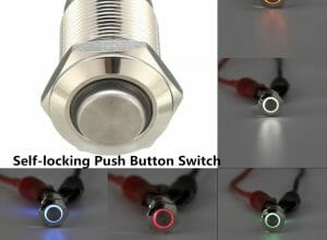 LED Ring Latching Switch